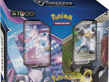 Pokemon TCG: V Battle Deck - Pokemon GO Mewtwo vs Melmetal Cheap