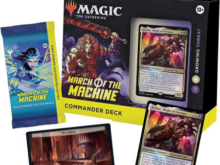 Magic: The Gathering - March Of The Machine - Commander Deck - Growing Threat For Sale