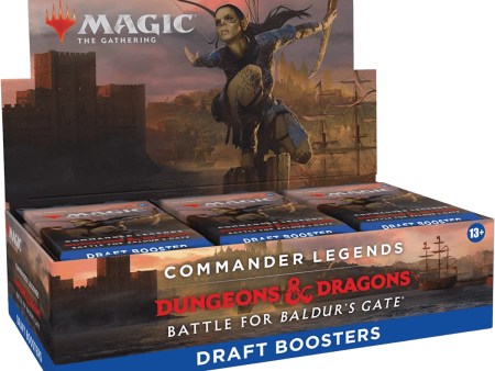 Magic: The Gathering - Commander Legends: Battle for Baldur s Gate Draft Booster Box Sale