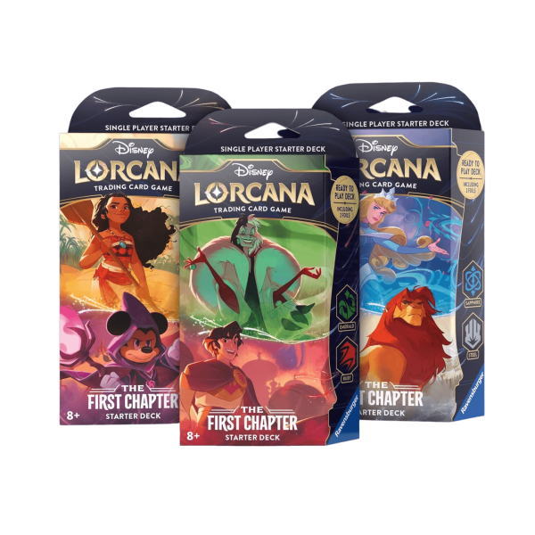 Disney - Lorcana TCG - The First Chapter - Starter Deck - Sorcerer Mickey & Moana For Sale