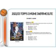 Topps - 2022 23 Chrome Overtime Elite Basketball (NBA) - Blaster Box on Sale