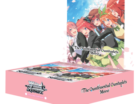 Weiss Schwarz - The Quintessential Quintuplets Movie - Booster Box (16 Packs) Online Hot Sale