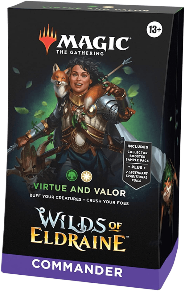 Magic: The Gathering - Wilds of Eldraine - Commander Deck - Virtue and Valor Fashion