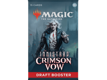 Magic: The Gathering - Innistrad: Crimson Vow Draft Booster Pack on Sale