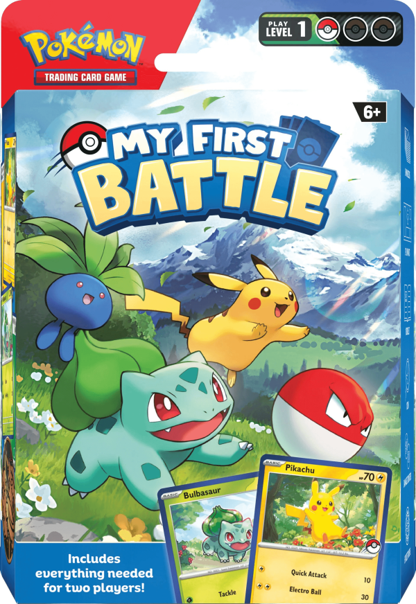 Pokemon TCG - My First Battle - Bulbasaur vs Pikachu Online Hot Sale