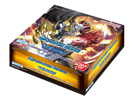 Digimon Card Game - Alternative Being (EX04) - Display Case (12x Booster Boxes) Online Hot Sale