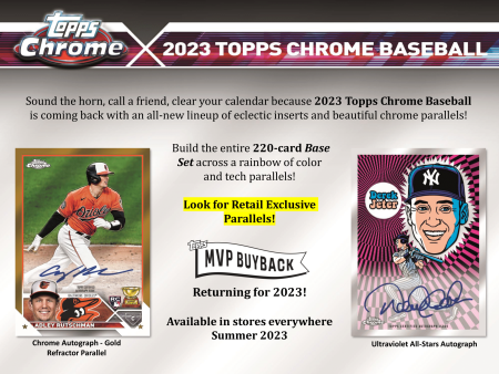 Topps - 2023 Chrome Baseball (MLB) - Value Box Cheap