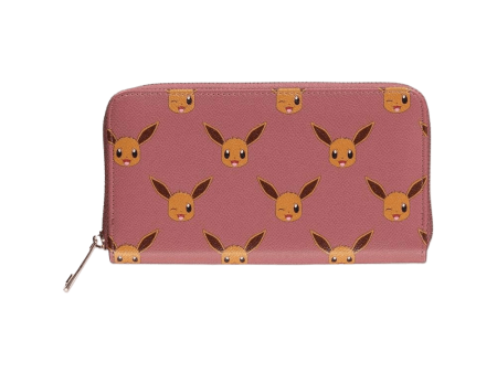 Difuzed - Pokemon - Eevee AOP Girls Zip Around Wallet Sale