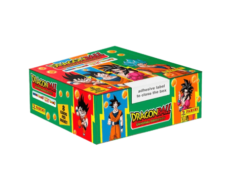 Panini - Dragon Ball Universal Trading Card Collection - Booster Box (18 Packs) Online Hot Sale