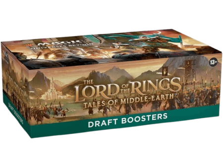 Magic: The Gathering - Lord of the Rings: Tales of Middle-Earth - Draft Booster Box (36 Packs) Sale