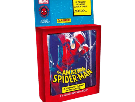 Spiderman 60th Anniversary Sticker Collection - Multiset on Sale