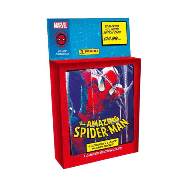 Spiderman 60th Anniversary Sticker Collection - Multiset on Sale