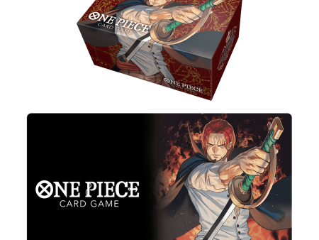 One Piece TCG - Playmat and Storage Box Set - Shanks Fashion