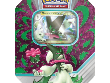 Pokemon TCG - Scarlet & Violet - Paldea Partners Tin - Meowscarada Online Sale