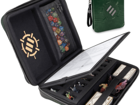 Enhance - Tabletop - RPG Organizer Case Collector s Edition - Green Online Hot Sale