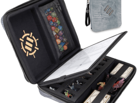 Enhance - Tabletop - RPG Organizer Case Collector s Edition - Silver Discount