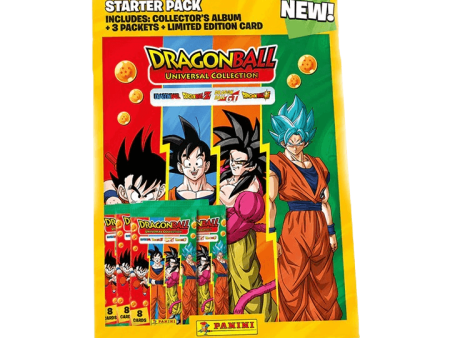 Panini - Dragon Ball Universal Trading Card Collection - Starter Pack on Sale