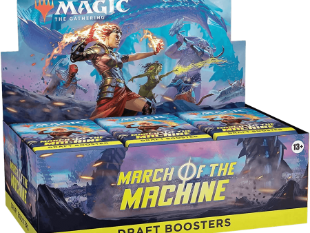 Magic: The Gathering - March Of The Machine Draft Booster Box (36 Packs) Supply