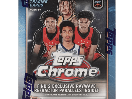 Topps - 2022 23 Chrome Overtime Elite Basketball (NBA) - Blaster Box on Sale