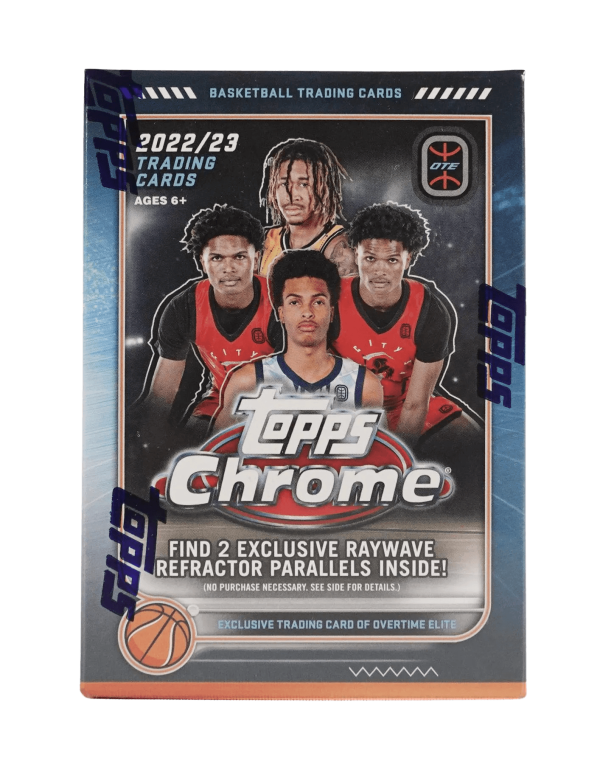 Topps - 2022 23 Chrome Overtime Elite Basketball (NBA) - Blaster Box on Sale