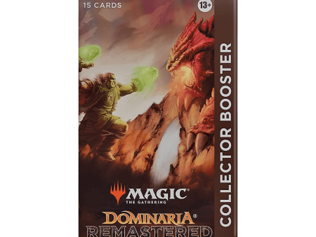 Magic: The Gathering - Dominaria Remastered Collector Booster Pack (15 Cards) Sale