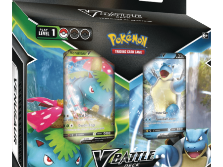 Pokemon TCG: V Battle Deck - Venusaur & Blastoise For Discount