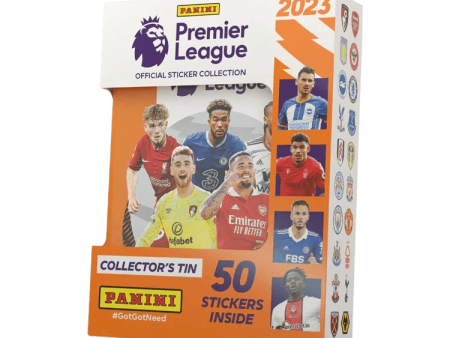 Panini Premier League Official Sticker Collection 2023 - Pocket Tin Discount