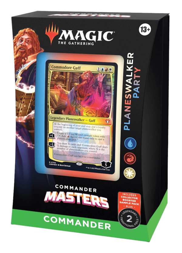 Magic: The Gathering - Commander Masters Commander Deck - Planeswalker Party Fashion