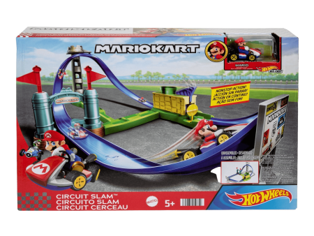 Mattel - Hot Wheels - Mario Kart Circuit Slam Set Supply