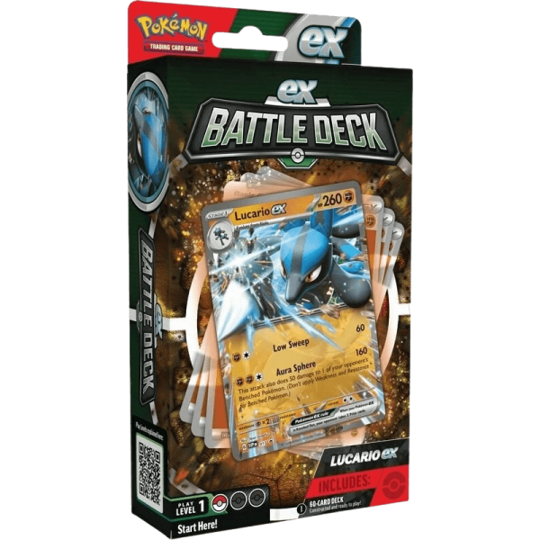 Pokemon TCG - Scarlet & Violet - Lucario Ex Battle Deck Hot on Sale