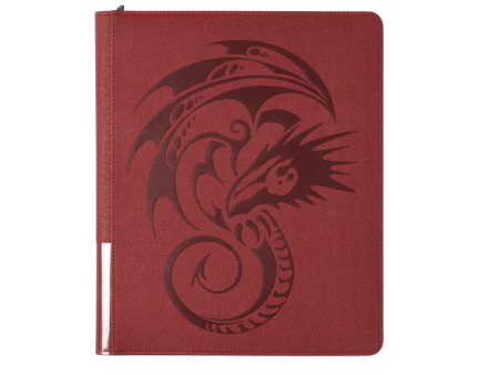 Dragon Shield - Card Codex Zipster Regular Blinder - Blood Red Online Hot Sale