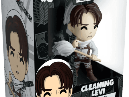 Youtooz - Attack on Titan - Cleaning Levi Vinyl Figure #8 Fashion