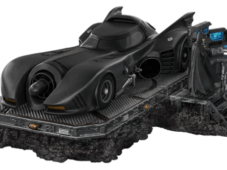 Iron Studios - The Flash Movie - Batmobile - Deluxe Art Scale Statue 1 10 Hot on Sale