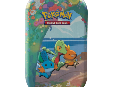 Pokemon TCG: Celebrations Mini Tin - Treecko, Torchic & Mudkip Online Sale