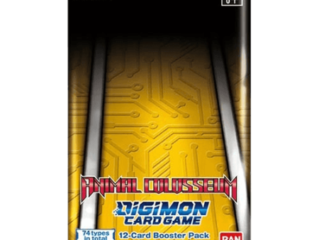 Digimon Card Game - Animal Colosseum (EX05) Booster Pack For Discount