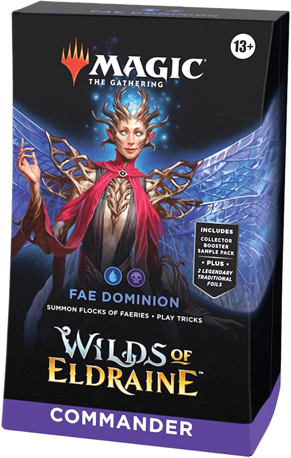 Magic: The Gathering - Wilds of Eldraine - Commander Deck - Fae Dominion For Discount