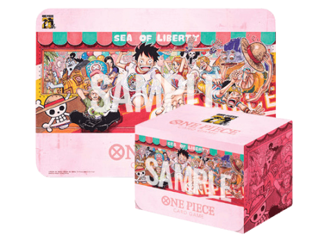 One Piece TCG - Playmat and Card Case Set - 25th Edition For Discount