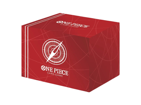 One Piece TCG - Clear Card Case - Standard Red Online Hot Sale