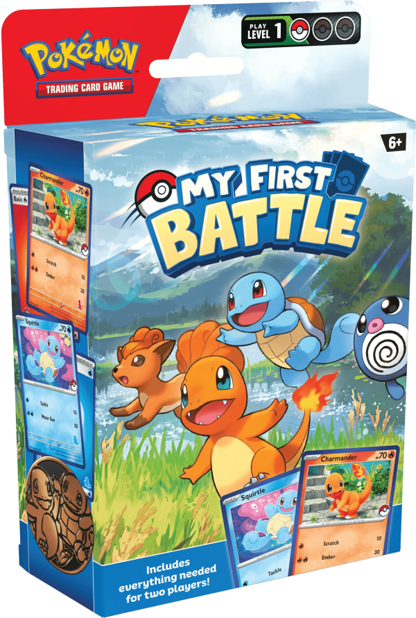 Pokemon TCG - My First Battle - Charmander vs Squirtle Online Hot Sale