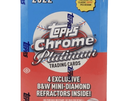 Topps - 2022 Chrome Platinum Baseball (MLB) - Hobby Lite Box Hot on Sale