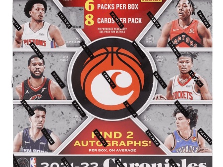 Panini - 2021 22 Chronicles Basketball (NBA) - Hobby Box Fashion