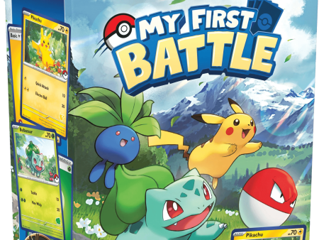 Pokemon TCG - My First Battle - Bulbasaur vs Pikachu Online Hot Sale