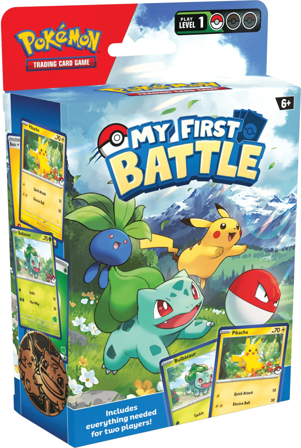 Pokemon TCG - My First Battle - Bulbasaur vs Pikachu Online Hot Sale