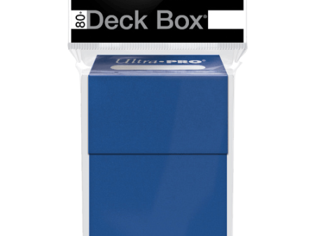 Ultra Pro - Deck Box - Pacific Blue Online Sale