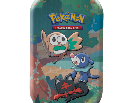 Pokemon TCG: Celebrations Mini Tin - Rowlet, Litten & Popplio For Cheap