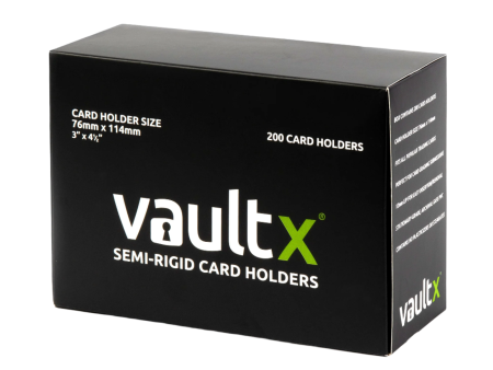 Vault X - Semi-Rigid Card Holders (200 Pack) Cheap