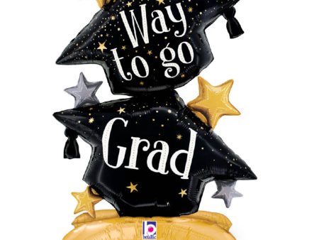 29 inch STANDUPS WAY TO GO GRAD CAP Online now