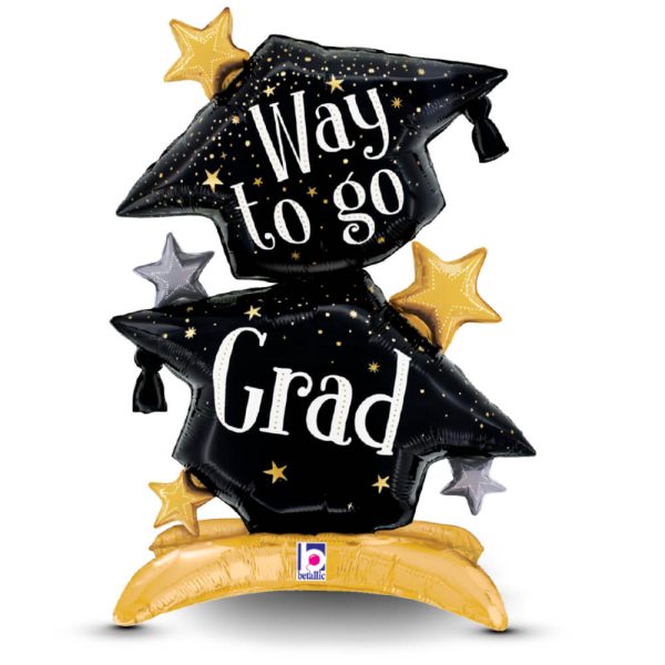 29 inch STANDUPS WAY TO GO GRAD CAP Online now