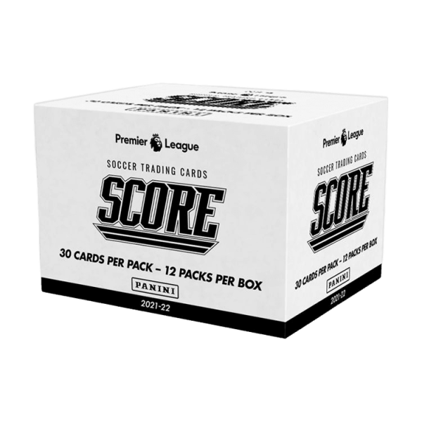 Premier League Score 21 22 Football (Soccer) - Fat Pack Retail Box (12 Packs) For Discount