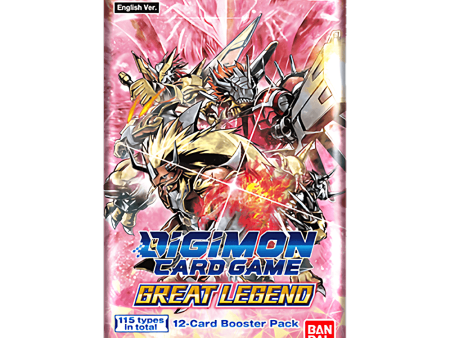 Digimon Card Game - Great Legend (BT04) - Booster Pack Online Sale